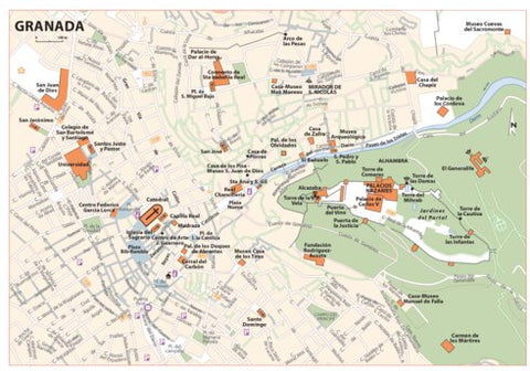 Carte Routiere Touristique Andalousie - Granada Preview 1