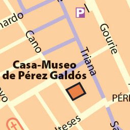 Carte Routiere Touristique Iles Canaries - Vegueta-Triana Preview 2