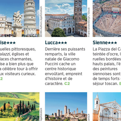 Carte Routiere Touristique Toscane - Index Preview 3