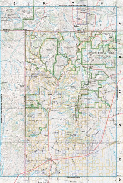 Utah Atlas & Gazetteer Page 9 Preview 1