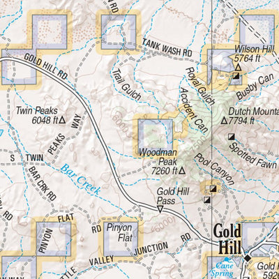 Utah Atlas & Gazetteer Page 22 Preview 2
