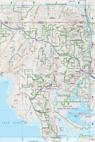 Utah Atlas & Gazetteer Page 11 Preview 1