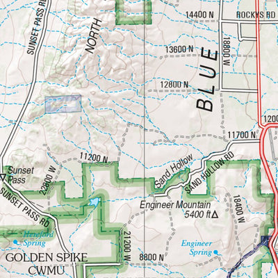 Utah Atlas & Gazetteer Page 11 Preview 2