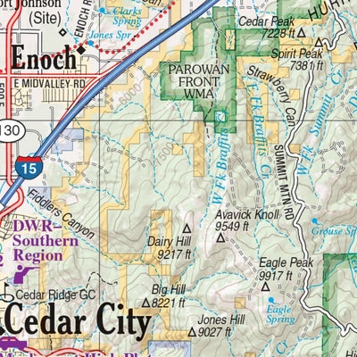 Utah Atlas & Gazetteer Page 49 Preview 3