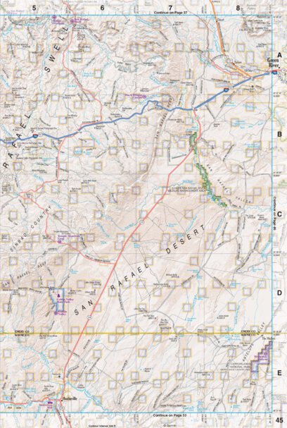 Utah Atlas & Gazetteer Page 45 Preview 1
