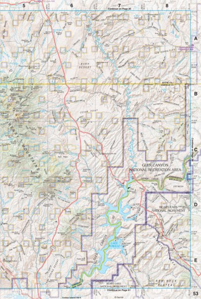 Utah Atlas & Gazetteer Page 53 Preview 1