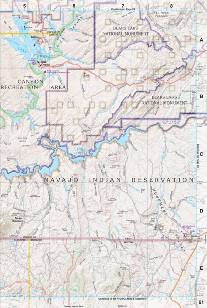 Utah Atlas & Gazetteer Page 61 Preview 1