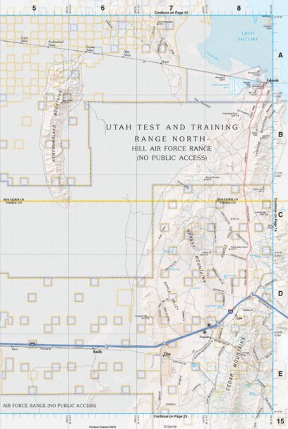 Utah Atlas & Gazetteer Page 15 Preview 1