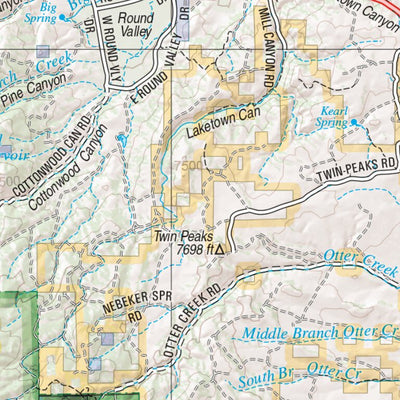 Utah Atlas & Gazetteer Page 13 Preview 3