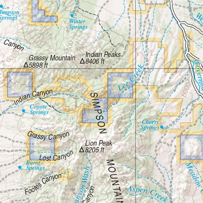 Utah Atlas & Gazetteer Page 24 Preview 3
