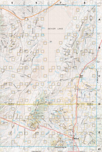Utah Atlas & Gazetteer Page 41 Preview 1