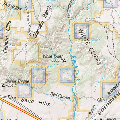 Utah Atlas & Gazetteer Page 58 Preview 2