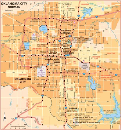 Texas - Oklahoma Inset Oklahoma City Preview 1