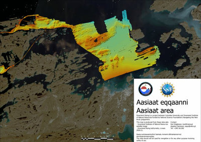 Aasiaat satellite and fjord area East Preview 1
