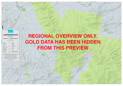 Landsborough - Gold Prospecting Map by Signal Prospecting | Avenza Maps