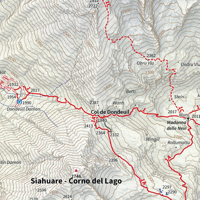 Basse valli del Monte Rosa-Val d'Ayas-Val di Gressoney 4LAND 382 Preview 2