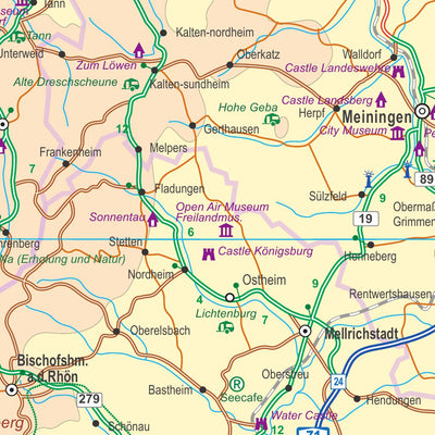 Germany Central 1:400,000 - ITMB Preview 2
