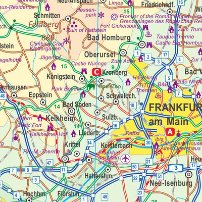 Germany Central 1:400,000 - ITMB Preview 3