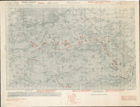 Ligne Maginot Fortifications - Saint Avold - Sarreguemines Preview 1