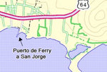 Ometepe Mapa General y Los Volcán Senderos Detallado Preview 1
