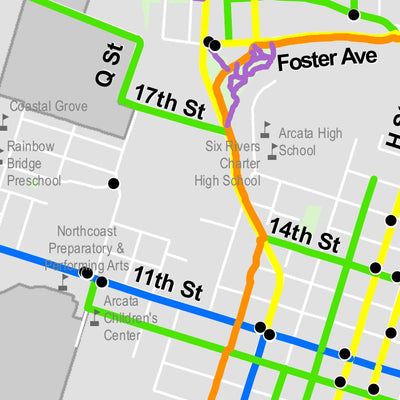 City of Arcata Bikeway Network Preview 3