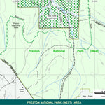 WalkGPS - Preston National Park West Walk Area Preview 1