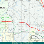 WalkGPS - Barrabup Pool - Southeast Walk Area Preview 1