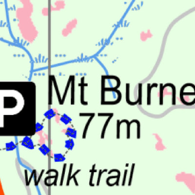 WalkGPS - Walk Mt Pingerup-Gladstone Falls-Woolbales Area Preview 3