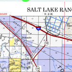 Uinta-Wasatch-Cache NF Salt Lake Ranger District Forest Visitor Map - Deseret Peak 2019 Preview 2