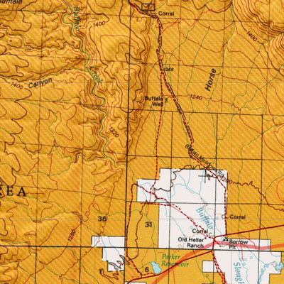 Nevada Unit 15 Land Ownership Map Preview 2