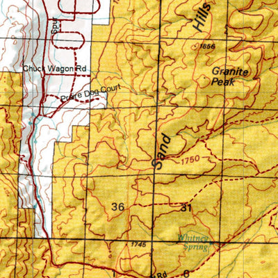 Nevada Unit 21 Land Ownership Map Preview 2