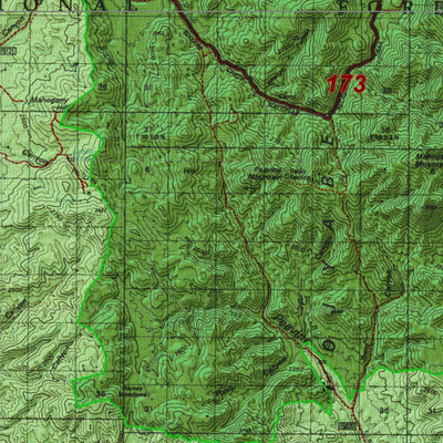 Nevada Unit 173 Land Ownership Map Preview 2