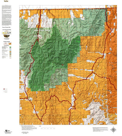 Nevada Unit 72 Land Ownership Map Preview 1