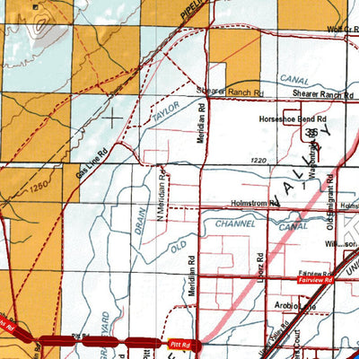 Nevada Unit 43 Land Ownership Map Preview 2