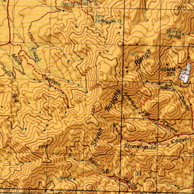 Nevada Unit 43 Land Ownership Map Preview 3