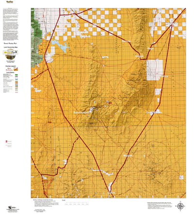 Nevada Unit 105 Land Ownership Map Preview 1