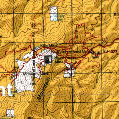Nevada Unit 105 Land Ownership Map Preview 2