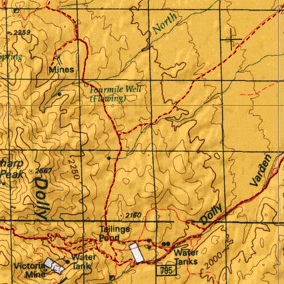 Nevada Unit 105 Land Ownership Map Preview 3