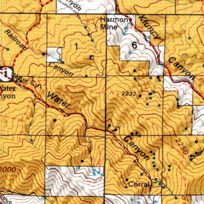 Nevada Unit 46 Land Ownership Map Preview 3