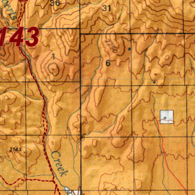 Nevada Unit 143 Land Ownership Map Preview 2