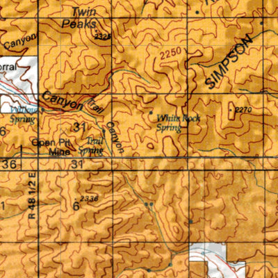 Nevada Unit 143 Land Ownership Map Preview 3