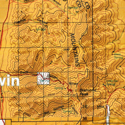 Nevada Unit 144 Land Ownership Map Preview 3