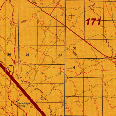 Nevada Unit 171 Land Ownership Map Preview 2