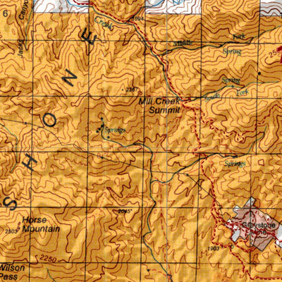 Nevada Unit 152 Land Ownership Map Preview 2