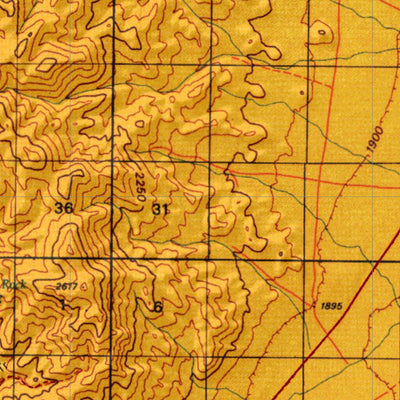 Nevada Unit 184 Land Ownership Map Preview 2