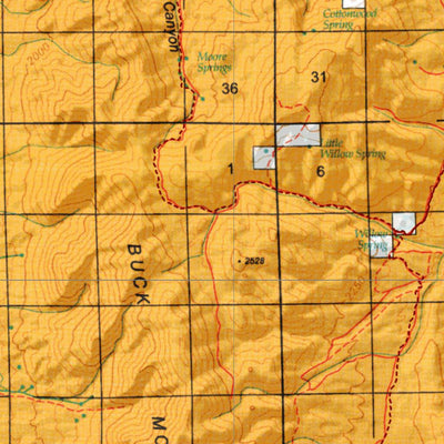 Nevada Unit 108 Land Ownership Map Preview 2