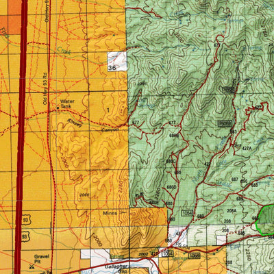 Nevada Unit 111 Land Ownership Map Preview 2