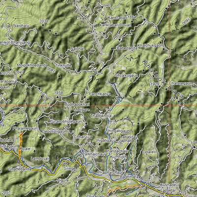 Bundle of Kathmandu Valley and Annapurna Himal Map Preview 2