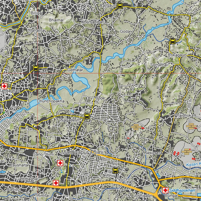 Bundle of Kathmandu Valley and Annapurna Himal Map Preview 3