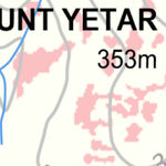 WalkGPS - Mount Yetar - Longer Version Walk Area - Darling Range Preview 3